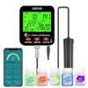 GIDIGI išmanusis vandens kokybės matuoklis (pH, EC, TDS, druskos kiekio ir temperatūros monitorius su „WiFi“)