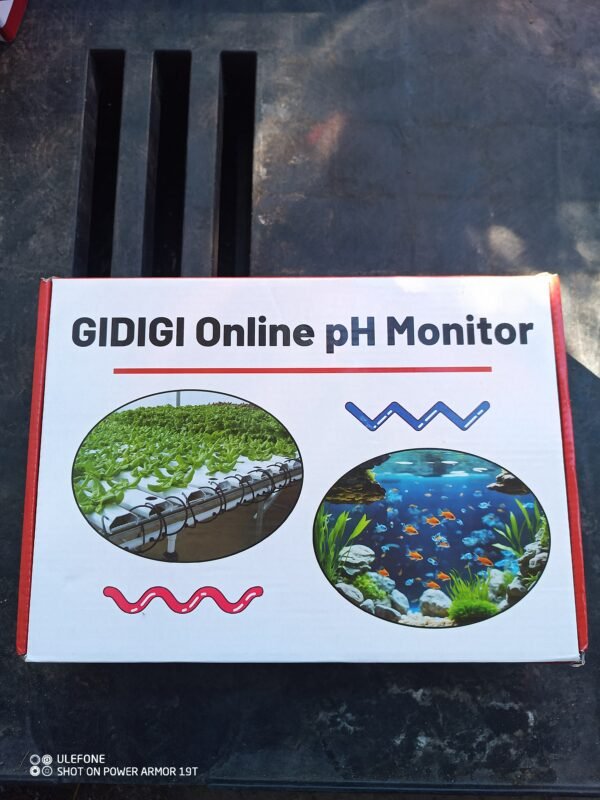 GIDIGI išmanusis vandens kokybės matuoklis (pH, EC, TDS, druskos kiekio ir temperatūros monitorius su „WiFi“)