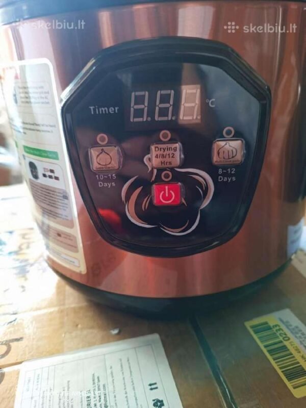 cesnako-fermentatorius-6l Česnakų fermentatorius (6L) – Automatinis valdymas