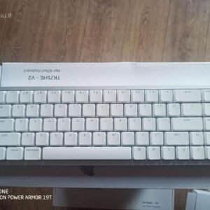 LOFREE Flow2 Low-Profile Mechanical Keyboard (68-Key) Silver – Akustinė tyla ir vizualinis tobulumas