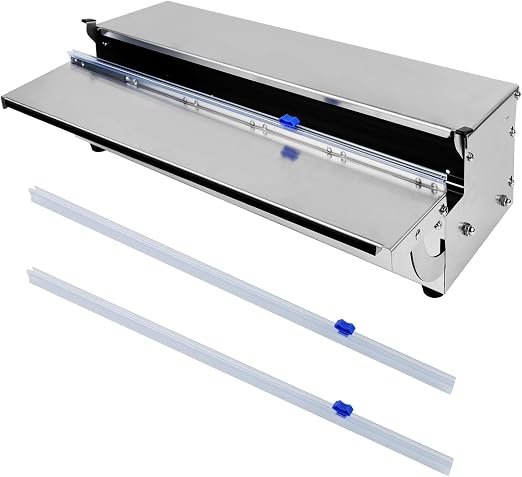 61DOwdFq90L._AC_SX522_ Sulankstomas nerūdijančio plieno maistinės plėvelės ir folijos dozatorius (45 cm)