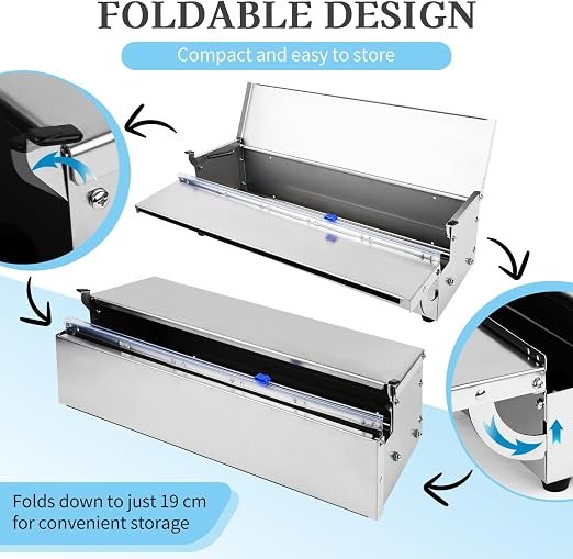 71PF5-gh9uL._AC_SX522_ Sulankstomas nerūdijančio plieno maistinės plėvelės ir folijos dozatorius (45 cm)