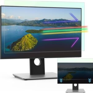 Antirefleksinis mėlynos šviesos ekrano filtras 24" (16:9) – visapusiška akių ir monitoriaus apsauga