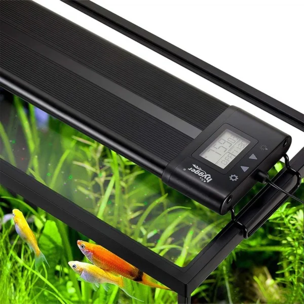 Išmanusis Akvariumo LED Šviestuvas „Hygger Full Spectrum“ su LCD Valdikliu